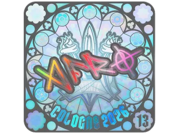 Sticker | afro (Holo, Ranked) | Cologne 2026