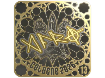 Sticker | afro (Gold, Ranked) | Cologne 2026