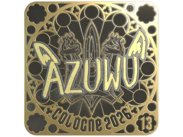 Sticker | AZUWU (Gold, Ranked) | Cologne 2026