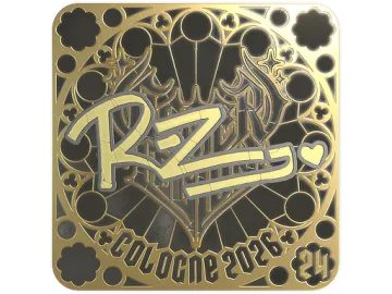 Sticker | REZ (Gold, Ranked) | Cologne 2026