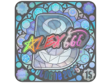 Sticker | alex666 (Holo, Ranked) | Cologne 2026