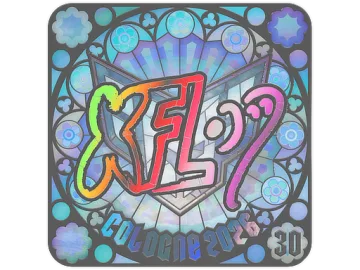 Sticker | xfl0ud (Holo, Ranked) | Cologne 2026