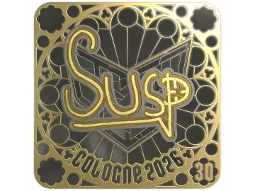 Sticker | susp (Gold, Ranked) | Cologne 2026