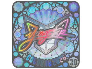 Sticker | yxngstxr (Holo, Ranked) | Cologne 2026