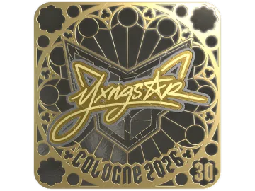 Sticker | yxngstxr (Gold, Ranked) | Cologne 2026