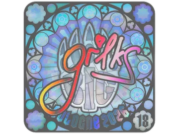 Sticker | gr1ks (Holo, Ranked) | Cologne 2026