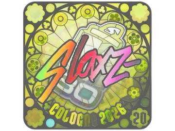 Sticker | slaxz- (Holo, Ranked) | Cologne 2026