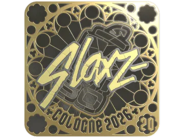 Sticker | slaxz- (Gold, Ranked) | Cologne 2026