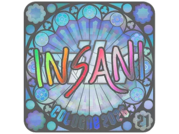 Sticker | insani (Holo, Ranked) | Cologne 2026