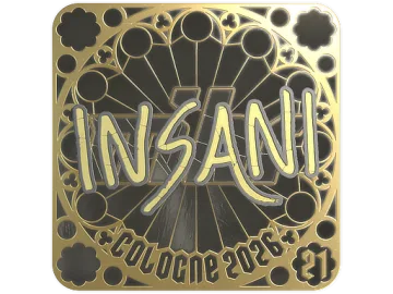 Sticker | insani (Gold, Ranked) | Cologne 2026