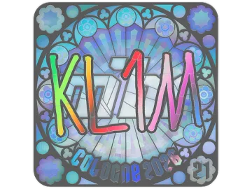 Sticker | kl1m (Holo, Ranked) | Cologne 2026