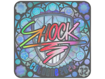 Sticker | SHOCK (Holo, Ranked) | Cologne 2026