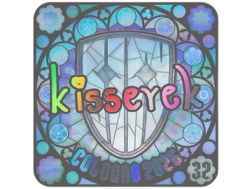 Sticker | kisserek (Holo, Ranked) | Cologne 2026