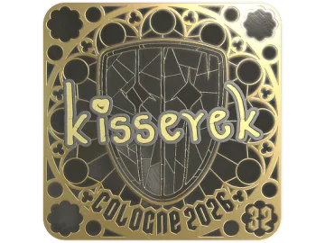 Sticker | kisserek (Gold, Ranked) | Cologne 2026