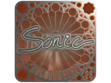Sticker | Sonic (Foil, Ranked) | Cologne 2026