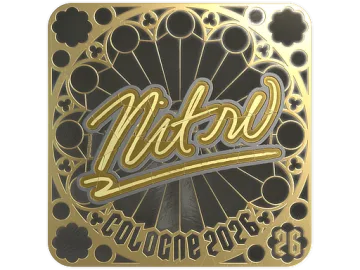 Sticker | nitr0 (Gold, Ranked) | Cologne 2026