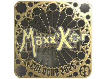 Sticker | maxxkor (Gold, Ranked) | Cologne 2026