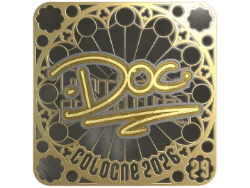 Sticker | doc (Gold, Ranked) | Cologne 2026