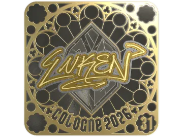 Sticker | luken (Gold, Ranked) | Cologne 2026