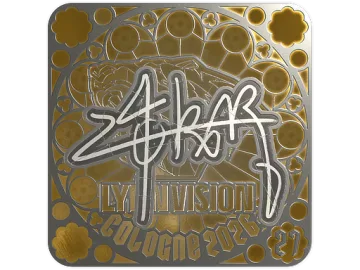 Sticker | z4KR (Foil, Ranked) | Cologne 2026