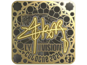 Sticker | z4KR (Gold, Ranked) | Cologne 2026