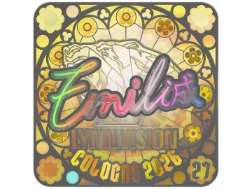 Sticker | EmiliaQAQ (Holo, Ranked) | Cologne 2026