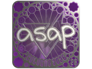 Sticker | asap (Foil, Ranked) | Cologne 2026