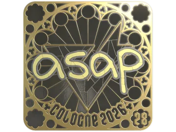 Sticker | asap (Gold, Ranked) | Cologne 2026