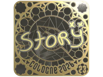 Sticker | story (Gold, Ranked) | Cologne 2026