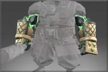 Inscribed Plated Bracers of the Demon Stone