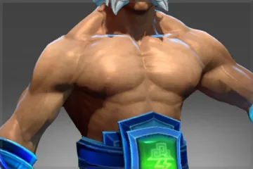 Inscribed Thundergod’s Bare Chest
