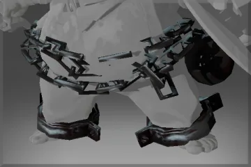 Corrupted Ball-n-Chains of the Black Death
