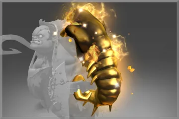 Autographed Golden Scavenging Guttleslug