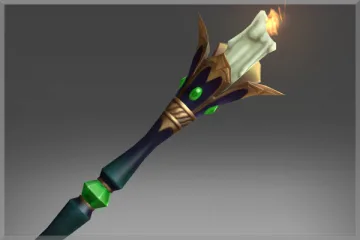 Inscribed Staff of the Itinerant Scholar