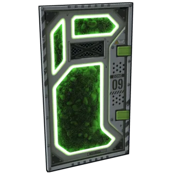 Greening Area Armored Door