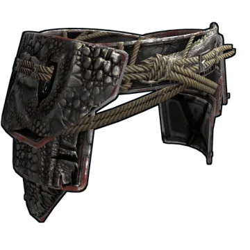 Black Alligator Kilt