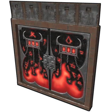 Armored Double Door from Hell