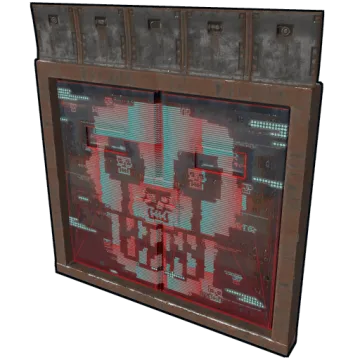 Corrupted Armored Double Door