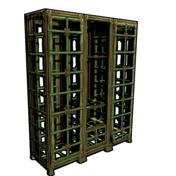 Bamboo Cage Locker