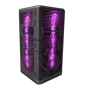 Neon Berries Fridge