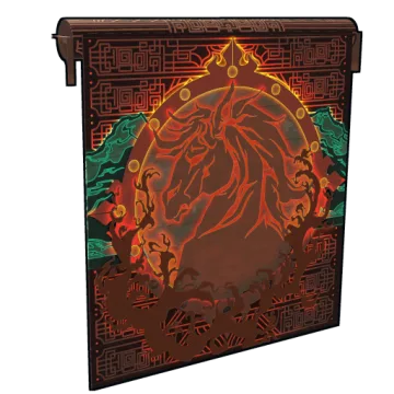 Year of the Horse Garage Door