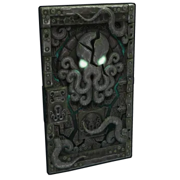 Tomb Of The Octopus Metal Door
