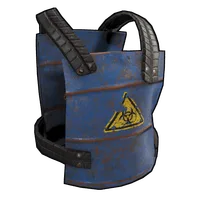 Metal Barrel Chest Plate