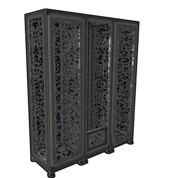 Wrought Iron Locker