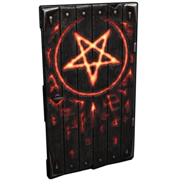 Wooden Door from Hell
