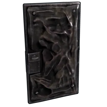 Melted Blast Door