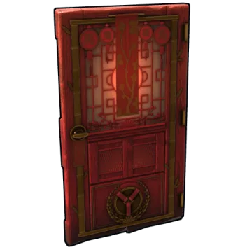 Lunar Horse Fortune Wooden Door