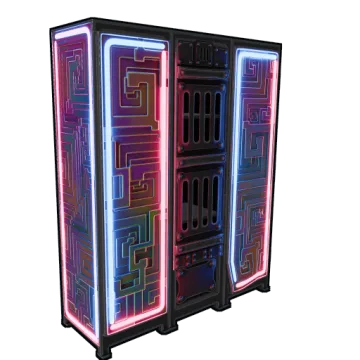 Neon Bismuth Locker