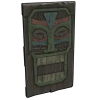 Forgotten Temple Door