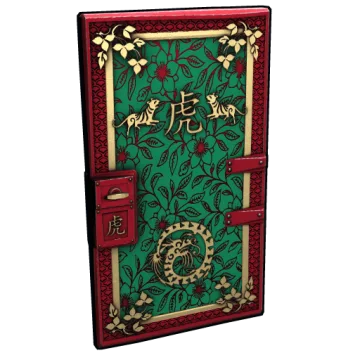 Jade Lunar Tiger Door